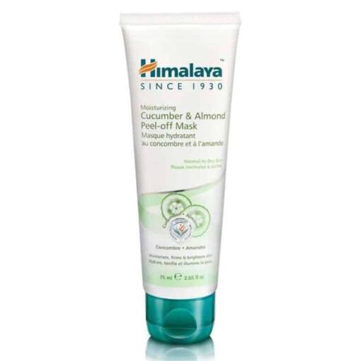 Fugtighedsgivende agurk & mandel Peel-off Mask - 75 ml.