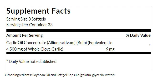 1500mg - 100 softgels