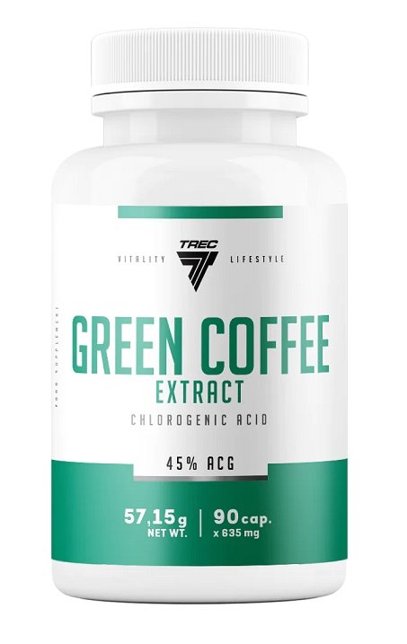 Grønt kaffebønneekstrakt - 90 kapsler