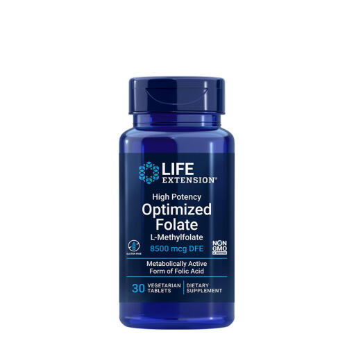 High Potency Optimized Folate - 30 vegetarian tabs