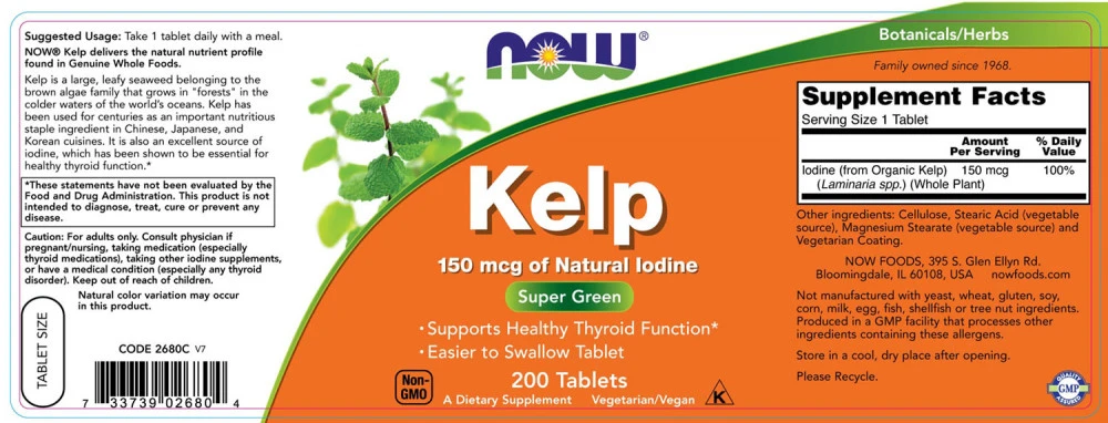 150mcg - 200 tabs