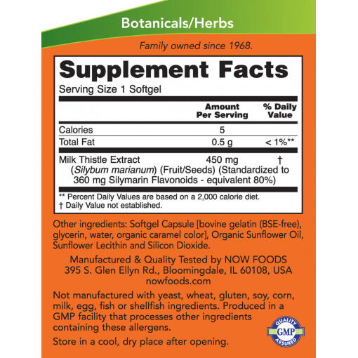 450mg Extra Strength - 120 softgels