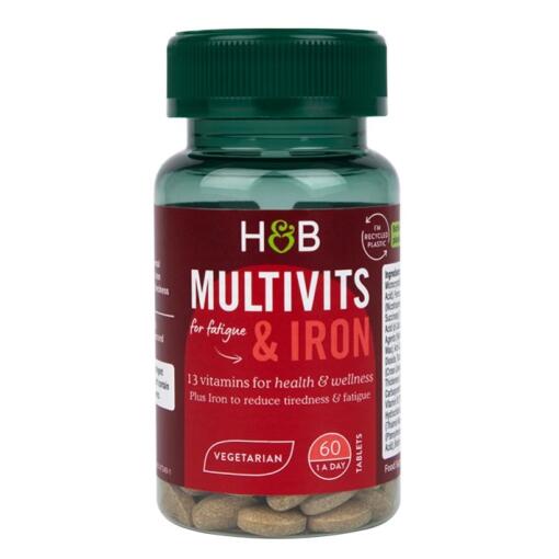 Multivits & Iron - 60 tablets (EAN 5059604473494)