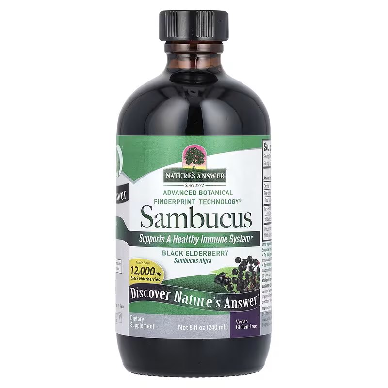 NATURE'S ANSWER Sambucus (240 ml / 8 fl. oz.)