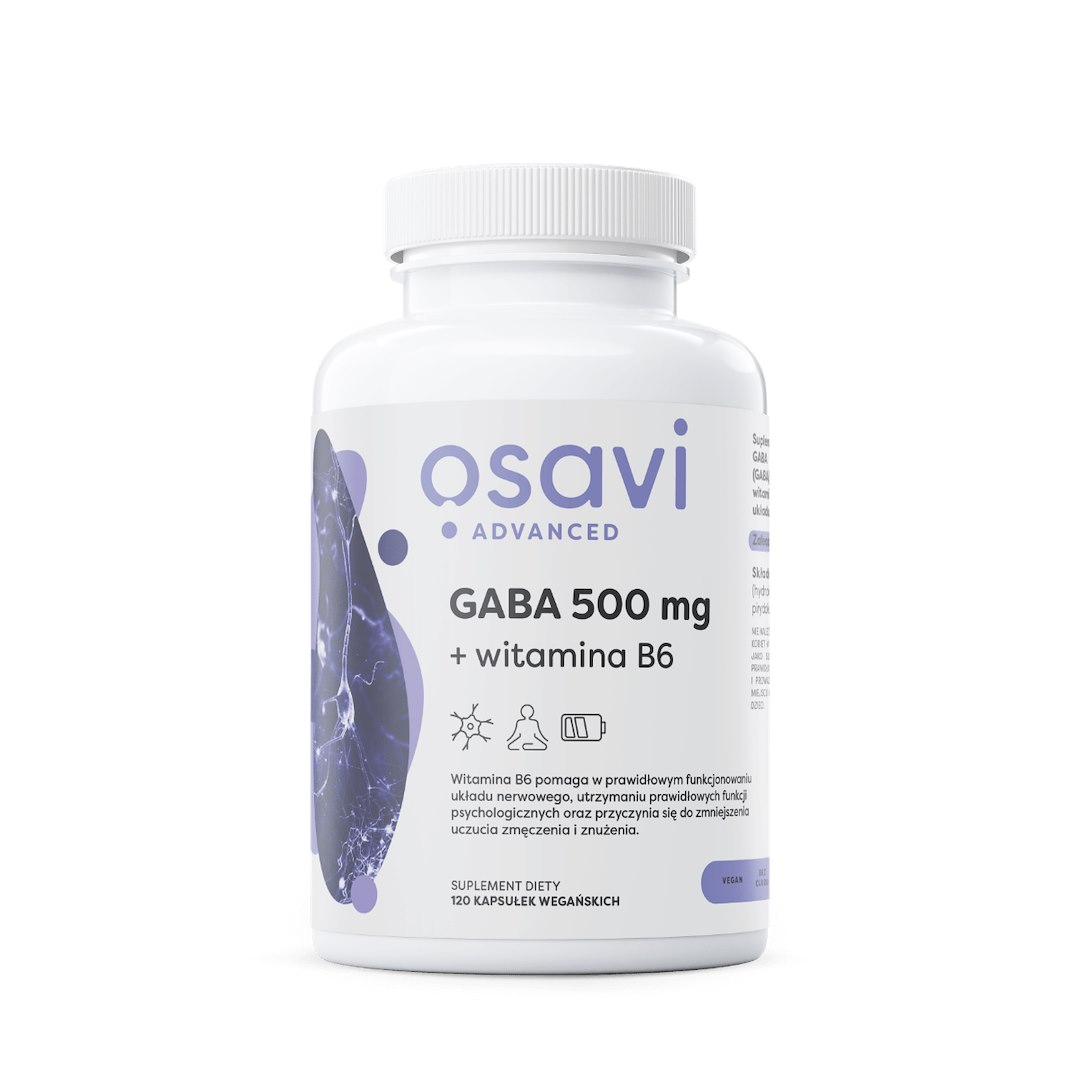 OSAVI GABA 500 mg + vitamin B6 (120 vcaps)