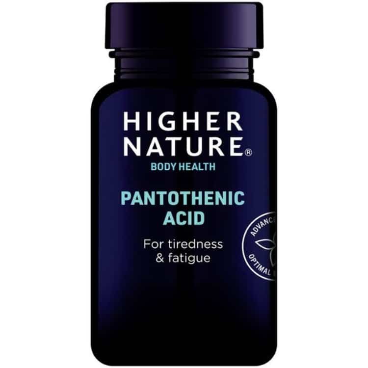 Pantothensyre - 60 kapsler