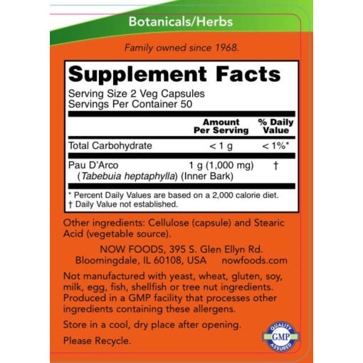 500mg - 100 vcaps