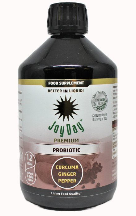 Premium probiotisk gurkemeje