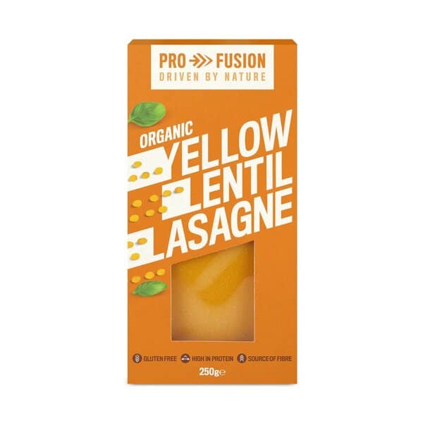 Profusion gule linse lasagneplader - 250g