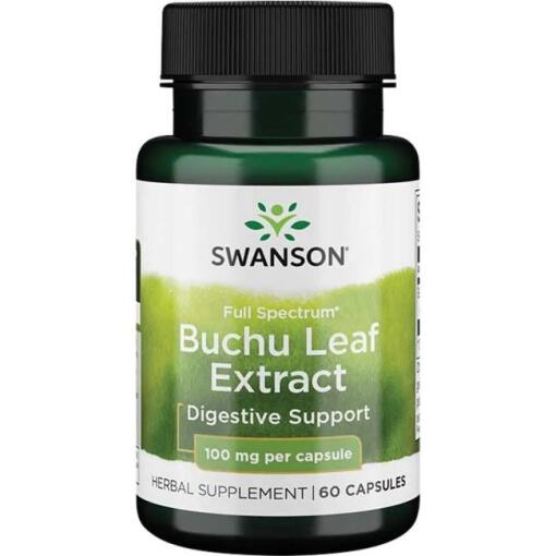 SWANSON FS Buchu leaf (bukko brzozowe) 60 kaps