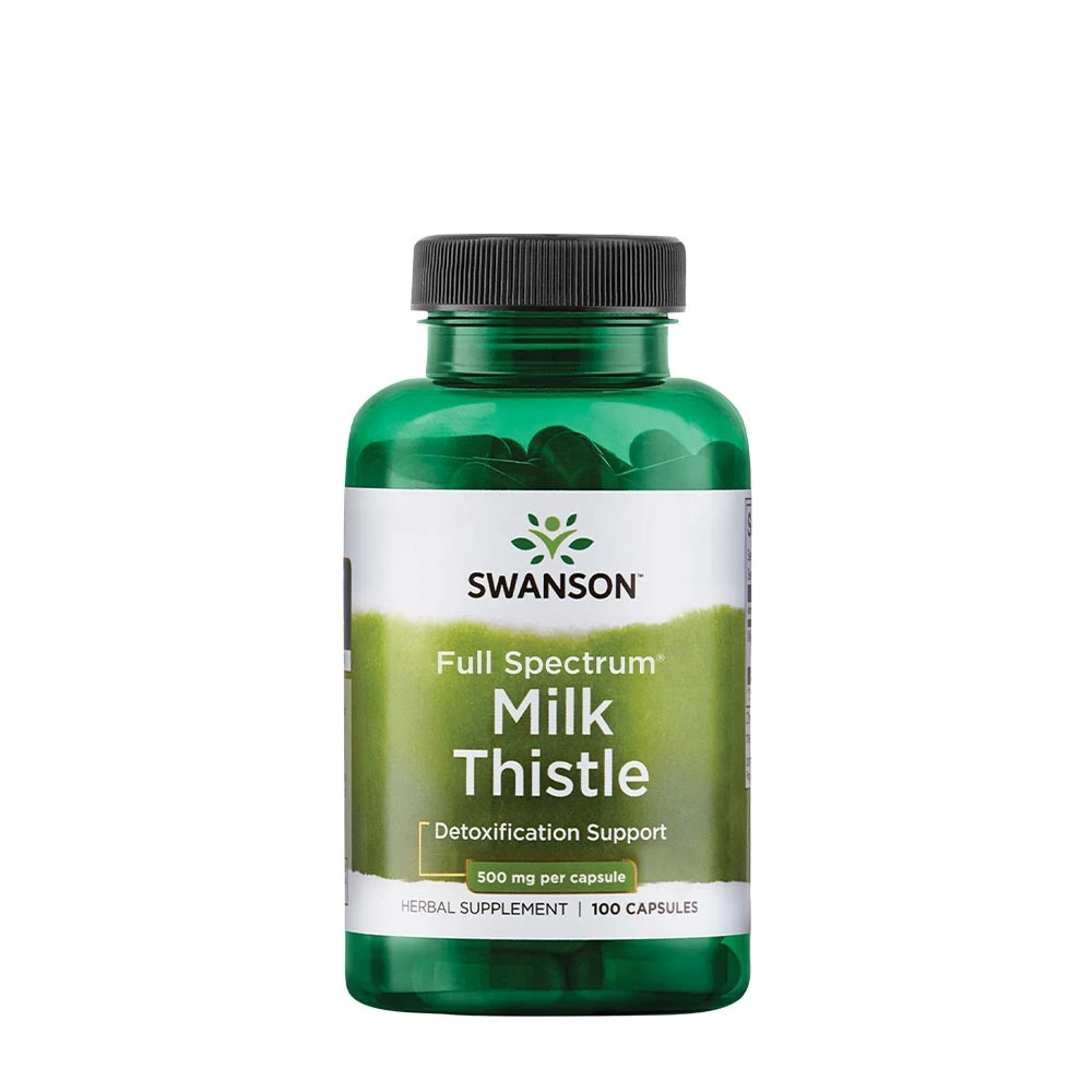 SWANSON FS Milk Thistle 500mg 100 kaps