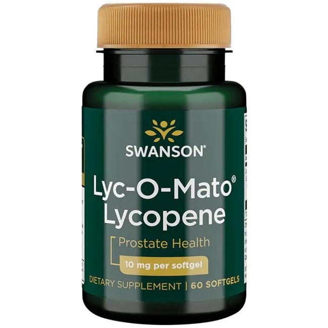SWANSON Lyc-O-Mato Likopen 10mg 60sgels