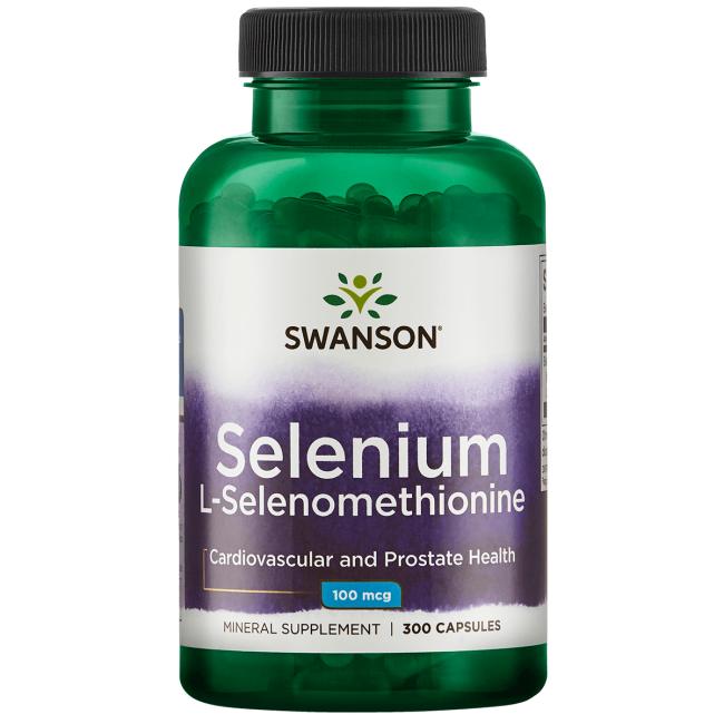 SWANSON Selen SeLECT 100mcg 300kaps
