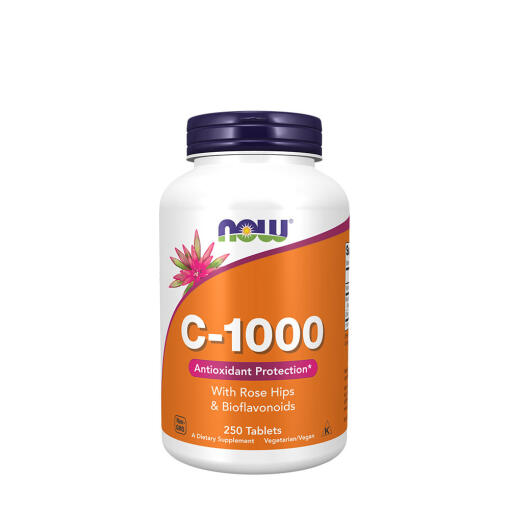 Vitamin C-1000 with Rose Hips & Bioflavonoids - 250 tablets
