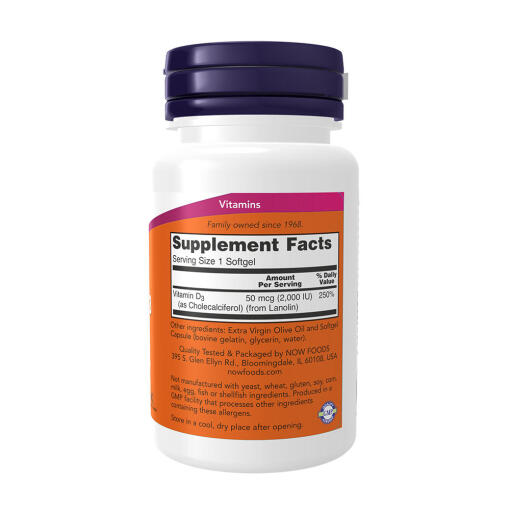 2000 IU - 120 softgels