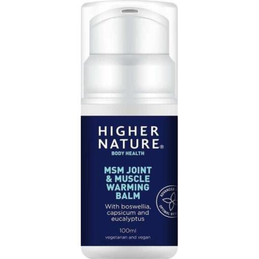 msm led- og muskelvarmende balsam - 100 ml.