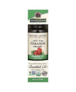 100% Pure Geranium Essential Oil - 15 ml.