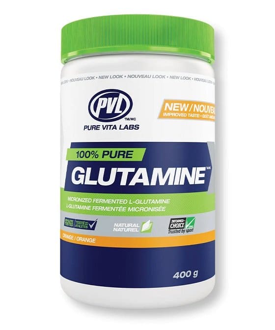 100% Reun Glutamiini, Appelsiini - 400g
