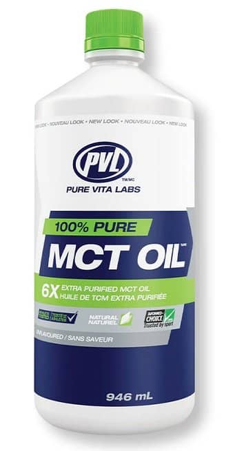 100% puhdas MCT-öljy, usmaget - 946 ml