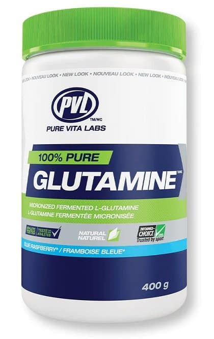 100% Reunusglutamiini, sininen vadelma - 400g
