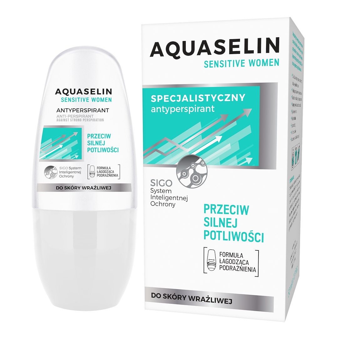 AQUASELIN Sensitive Women Specialist antiperspirant roll-on (50 ml / 1.76 fl.oz.)