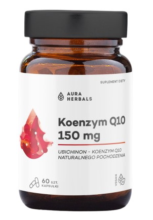 Aura Herbals - Koentsyymi Q10 150 mg (60 kapselia)