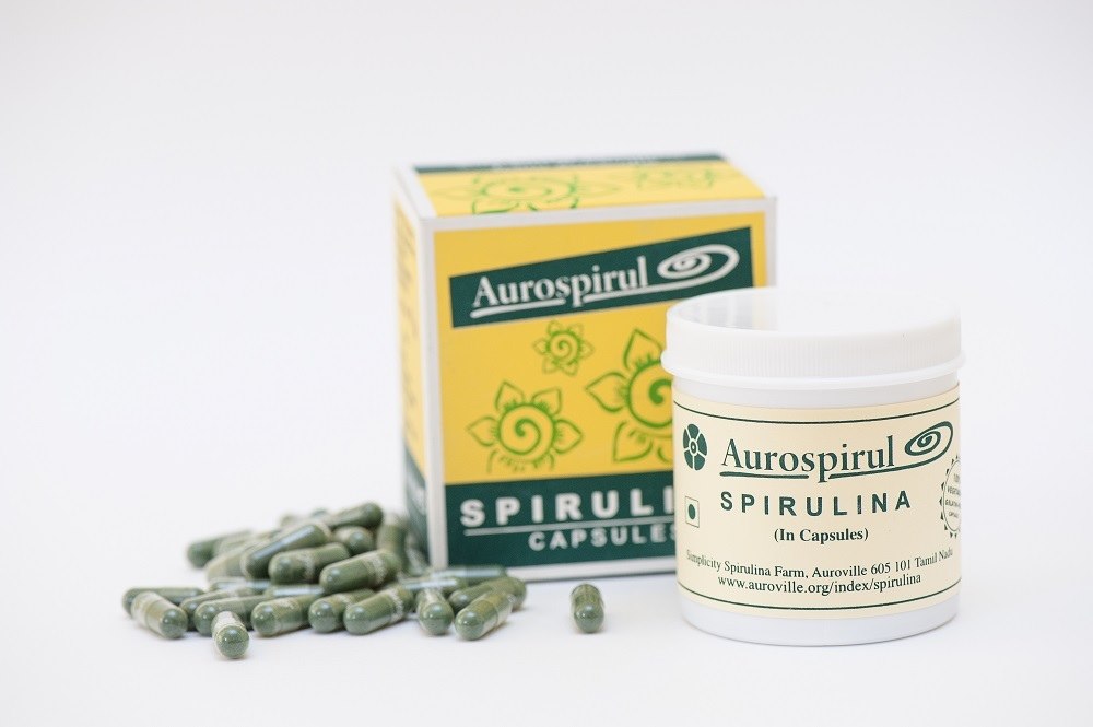 AUROSPIRUL Spirulina (100 caps)