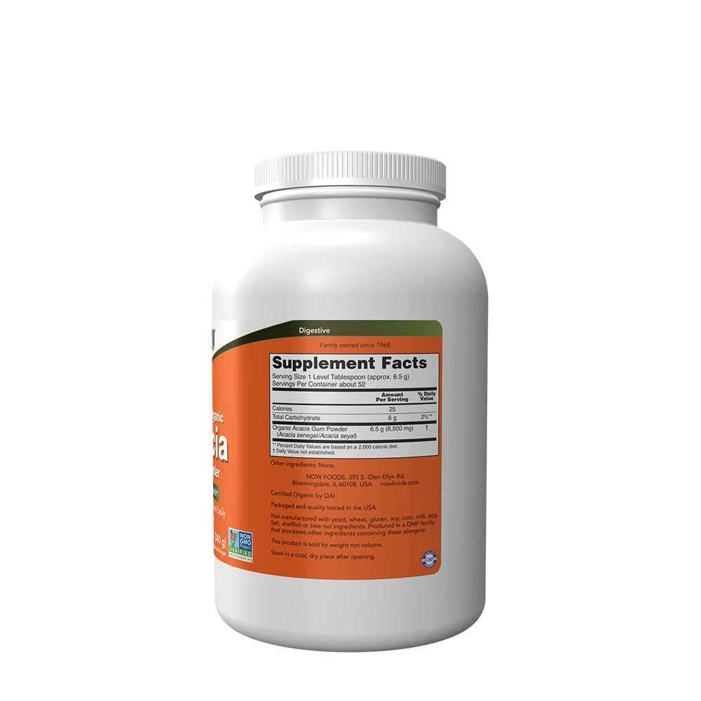 Luomuakasiafiberjauhe - 340g - Image 2