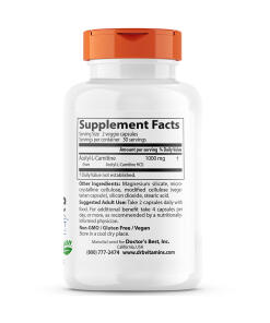 Acetyyli-L-karnitiini Biosint Carnitinerilla, 500 mg - 60 kapselia - Image 3