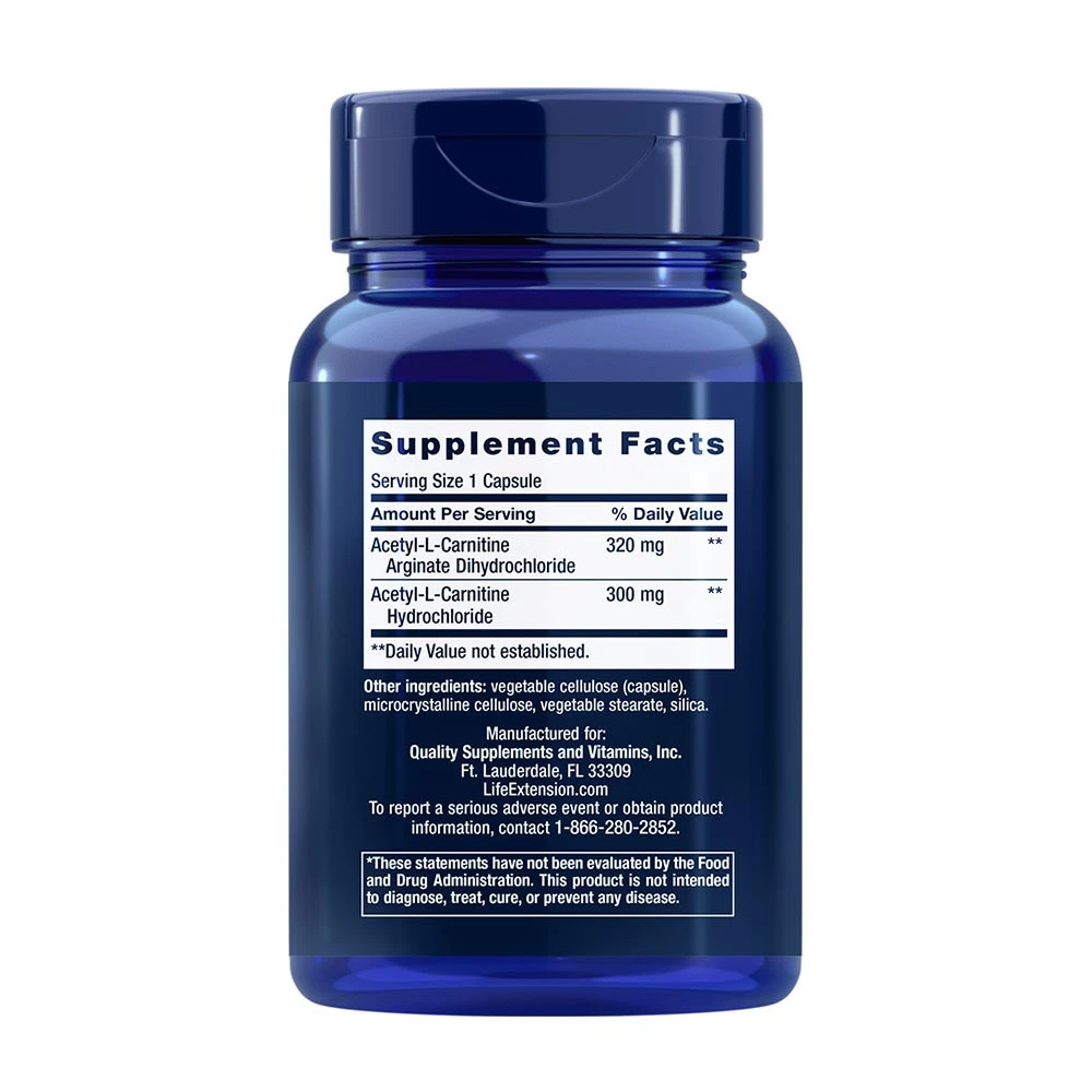 Asetyyli-L-karnitiiniarginiini - 90 kapselia - Image 2