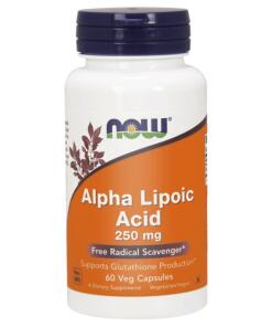 Alpha Lipoic Acid 250 mg capsules