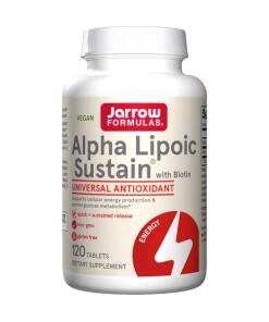 Alpha Lipoic Sustain with Biotin - 120 tabs