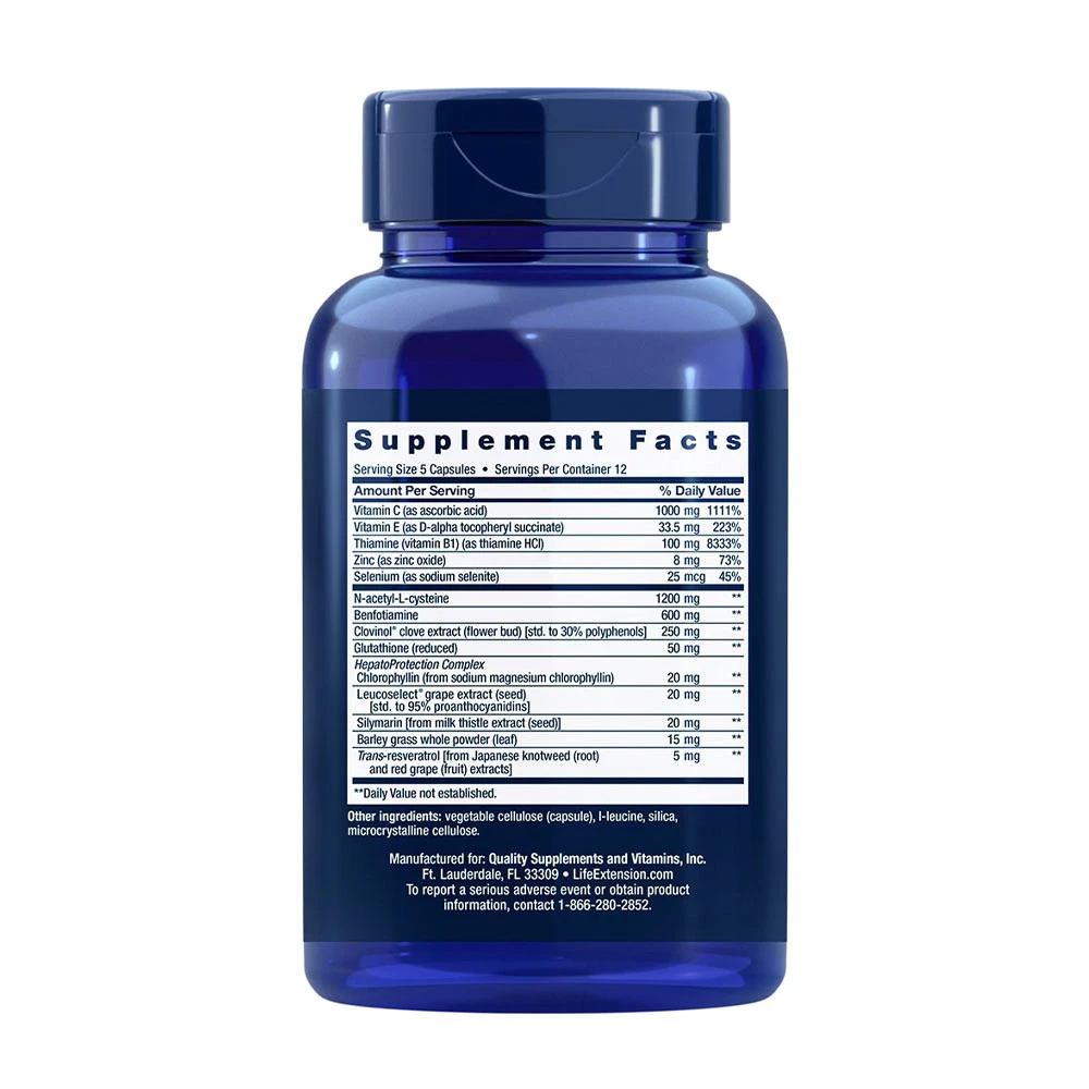 Anti-alkoholikompleksi - 60 kapselia (EAN 737870224006) - Image 2