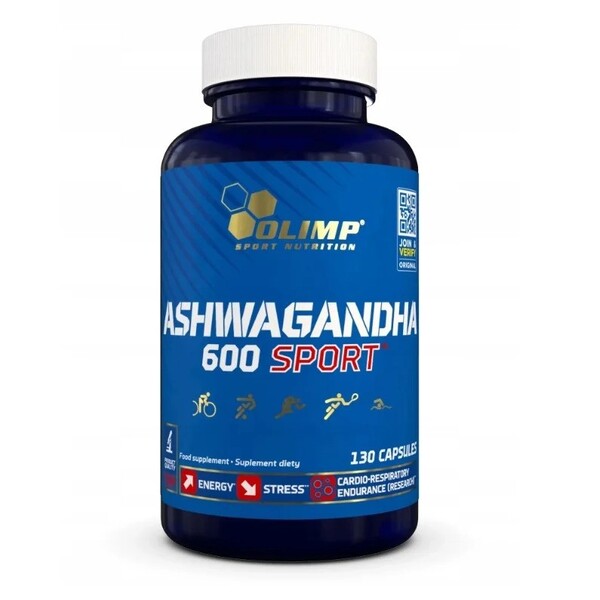 Olimp Nutrition - Ashwagandha 600 Sport - 130 kapselia