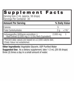 Nature's Answer - Ashwagandhan juuri, 2000 mg - 60 ml - Image 3