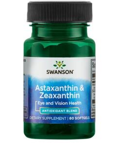 Astaxanthin & Zeaxanthin - 60 softgels