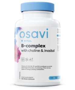 B-Complex with Choline & Inositol - 120 vegan caps