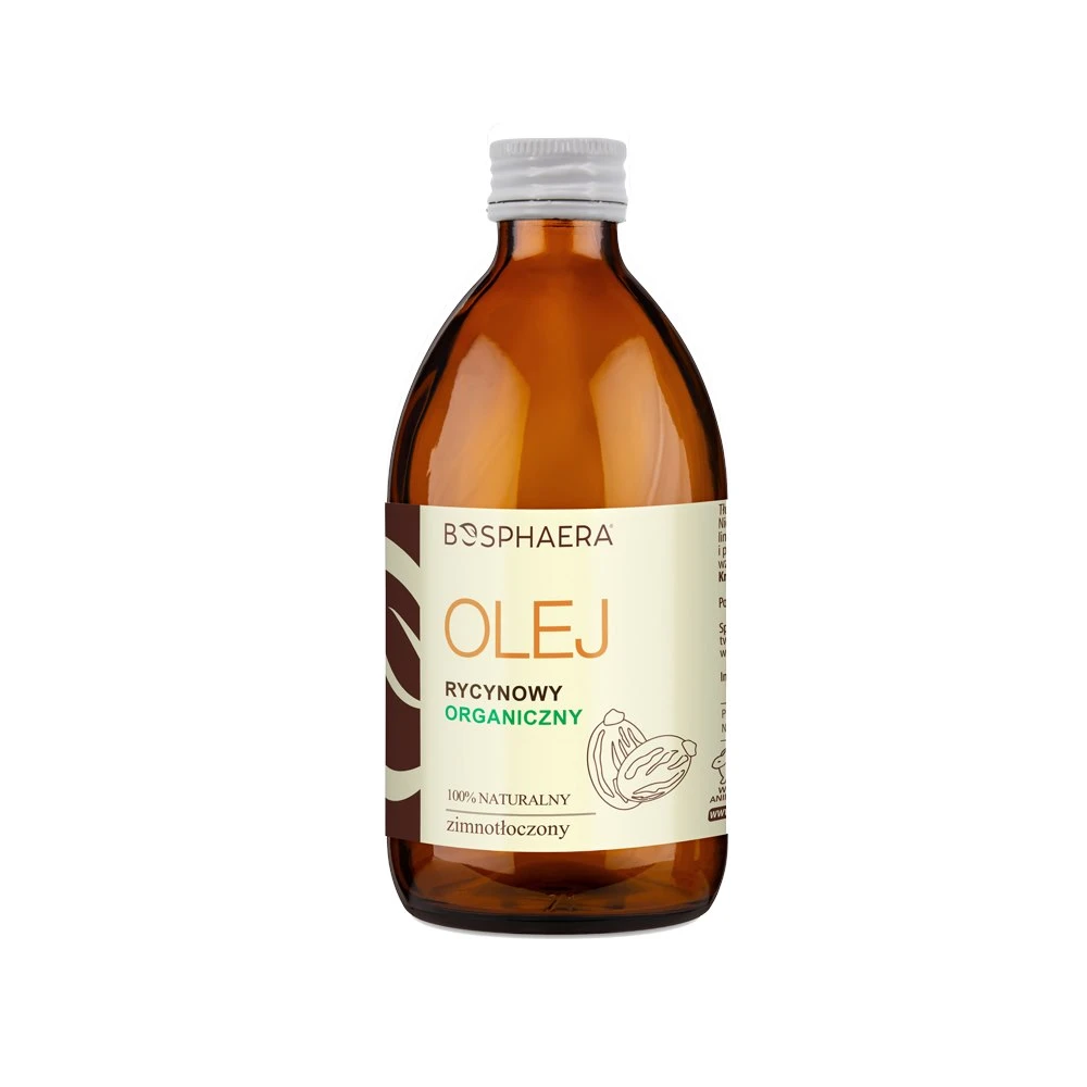 BOSPHAERA Organic Castor Oil (500 ml)