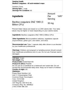Bacillus Coagulans - 60 suojakalvopäällysteistä kapselia - Image 2