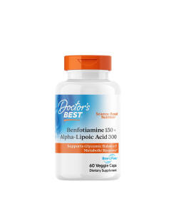 Benfotiamine 150 + Alpha-Lipoic Acid 300 - 60 vcaps