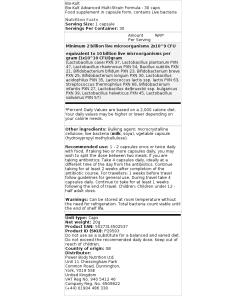 Bio-Kult Monipuolinen Monikantainen Kaava - 60 kapselia - Image 2