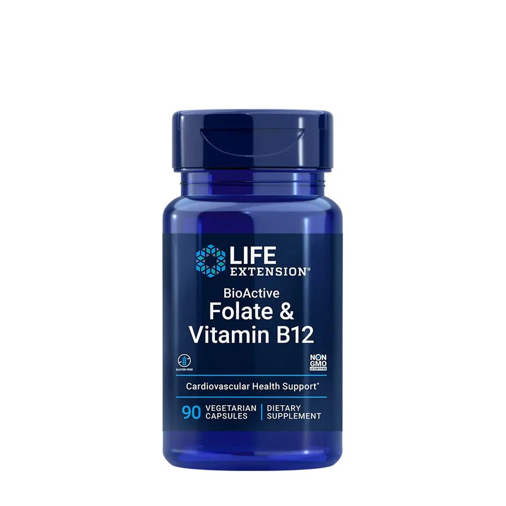 BioActive Folate & Vitamin B12 - 90 vcaps