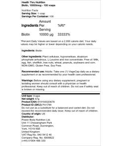 10000mcg - 100 hætteglas
