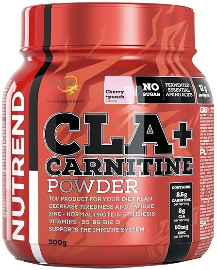 Nutrend - CLA + L-karnitiinijauhe, Ananas + Päärynä - 300 g
