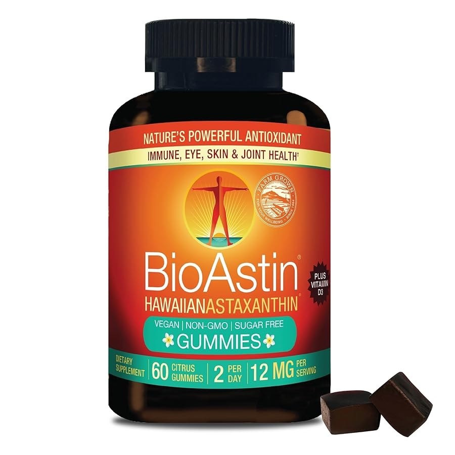 CYANOTECH CO BioAstin Hawaiian Astaxanthin  (60 gummies)