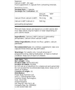 Kalsium 2-AEP - 90 kapselia - Image 2
