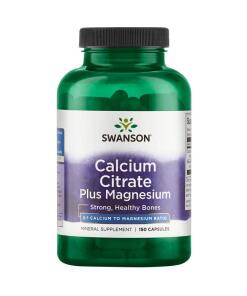Calcium Citrate Plus Magnesium - 150 caps