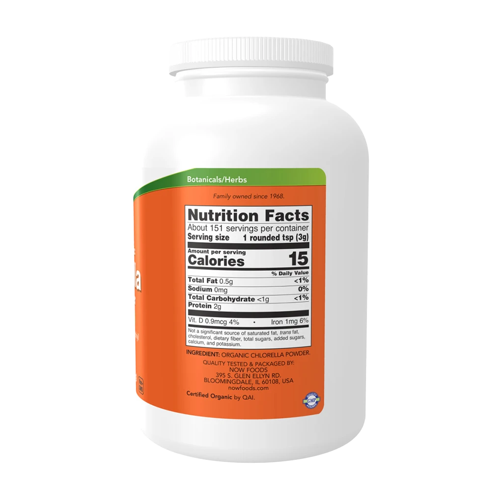 Luomu puhdas chlorellajauhe - 113 g - Image 4