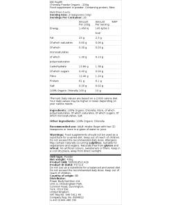 Chlorella-jauhe luomu - 200g - Image 2