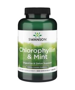 Chlorophyllin & Mint - 500 chewable tablets